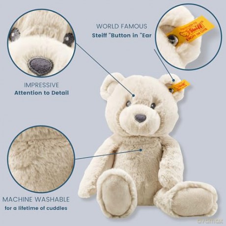 Steiff Soft Cuddly Friends Bearzy Teddy Bear, Beige