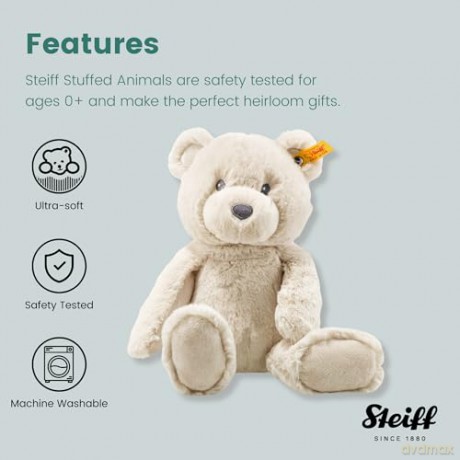 Steiff Soft Cuddly Friends Bearzy Teddy Bear, Beige