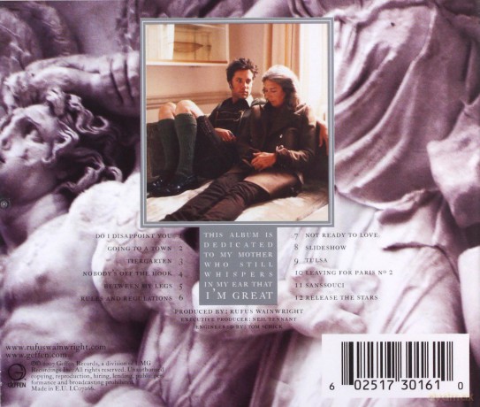 Rufus Wainwright: Release The Stars [CD]