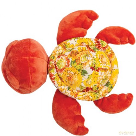 Suki Gifts International - Medium Marnie Turtle (14632), Coral