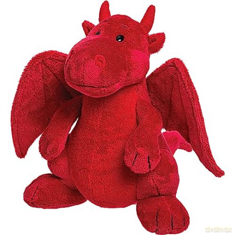 Suki Gifts International - Sitting 7" Red Dragon (14444)