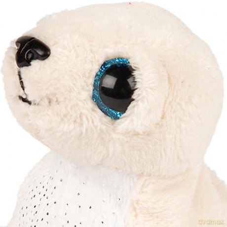 Suki Gifts International Small Harper Seal, White Plush Toy, 14.5cm, 14497