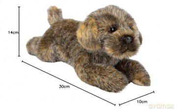 Suki Gifts International Yomiko Classics Border Terrier Plush Toy, 30 cm