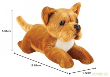 Suki Gifts International Yomiko Classics Plush Toy, 30 cm, Staffordshire Bull Terrier
