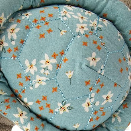 Suki Gifts, Small Quinn Turtle, 14cm, Grey Plush Toy, 14548