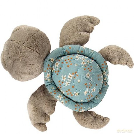 Suki Gifts, Small Quinn Turtle, 14cm, Grey Plush Toy, 14548
