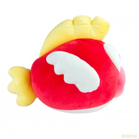 TOMY Plush - Mega Cheep Cheep Toy for Nintendo Fans, Soft Stuffed Animal for Kids, 15 Inches, Red