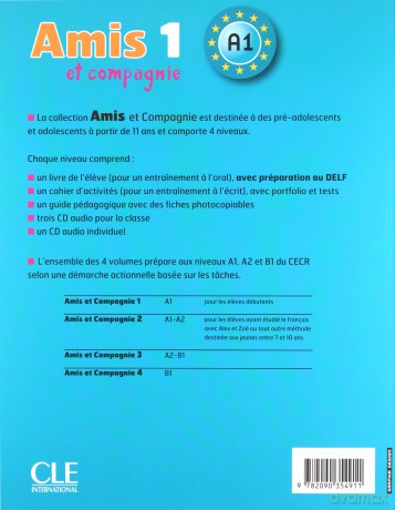 Amis et compagnie 1 Cahier d'activites [KSIĄŻKA]