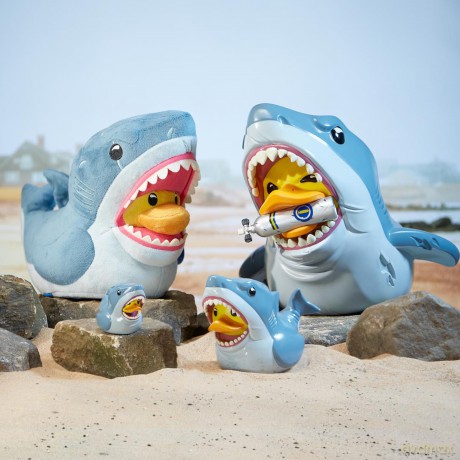 TUBBZ Plush: Jaws - Bruce Cosplaying Rubber Duck Soft Plush Collectible Toy
