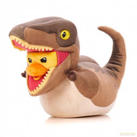 TUBBZ Plush: Jurassic Park - Dilophosaurus Cosplaying Rubber Duck Soft Plush Collectible Toy