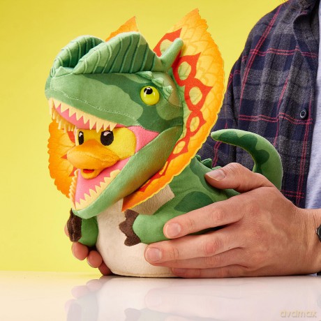 TUBBZ Plush: Jurassic Park - Velociraptor Cosplaying Rubber Duck Soft Plush Collectible Toy