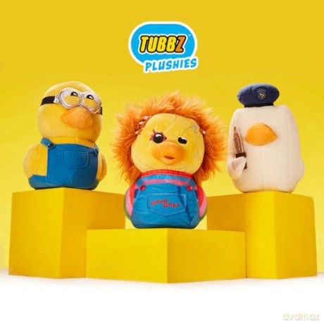 TUBBZ Tofu Collectable Rubber Duck Plushie - Official Resident Evil Merchandise - Action Horror Video Game Soft Toy