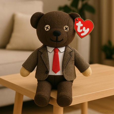 TY Toys MR. BEAN, 15 cm- Beanie Baby Soft Plush Toy - Collectible Cuddly Stuffed Teddy (Miś Jasia Fasoli)
