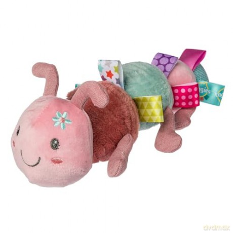 Taggies 41654 Stuffed Animal Soft Toy with Sensory Tags, Camilla Caterpillar, 10-Inches