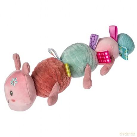 Taggies 41654 Stuffed Animal Soft Toy with Sensory Tags, Camilla Caterpillar, 10-Inches