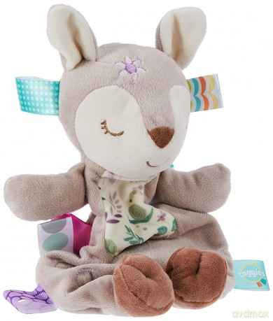 Taggies Lovey Soft Toy, 28-Centimetres, Flora Fawn