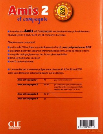 Amis et compagnie 2 Cahier d'activites [KSIĄŻKA]