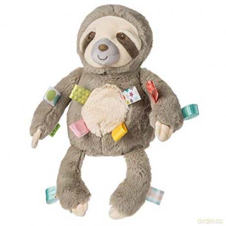 Taggies Stuffed Animal Soft Toy Molasses Sloth, Multicolour