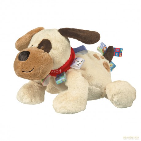Taggies- Pluszaks, 31741, Marron/Blanc, 30,5 cm, 12", Soft Toy