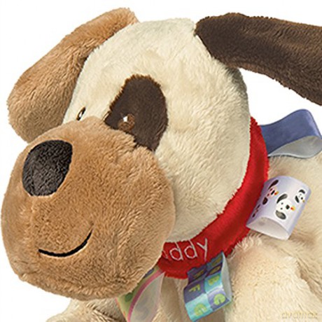 Taggies- Pluszaks, 31741, Marron/Blanc, 30,5 cm, 12", Soft Toy