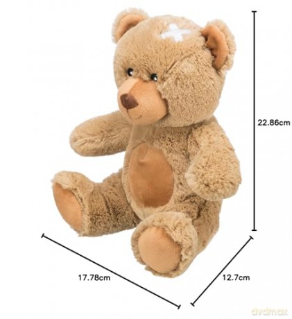 Teddy Eddy, plush recycled, 23 cm