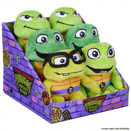 Teenage Mutant Ninja Turtles Mutant Mayhem Raphael Toddler Plush, Collect all 4 Turtle Plush, Ideal present for TMNT Fans