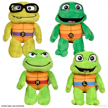 Teenage Mutant Ninja Turtles: Mutant Mayhem Leonardo Toddler Plush. Collect all 4 Turtle Plush. Ideal present for TMNT Fans.
