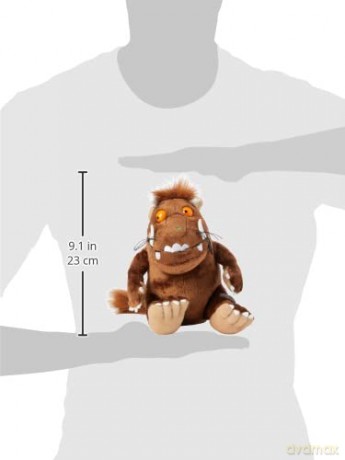 The Gruffalo soft toy, 12454, Brown, 9in, As Seen In The Gruffalo TV series, Medium