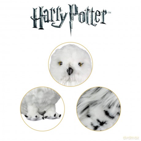 The Noble Collection Harry Potter Hedwig Collectors Plush With Moveable Wings - Officially Licensed 15in (38cm) Snowy Owl Plush Toy Dolls Gifts