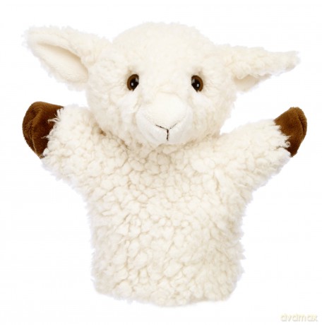 The Puppet Company - CarPets - White Sheep Hand Puppet