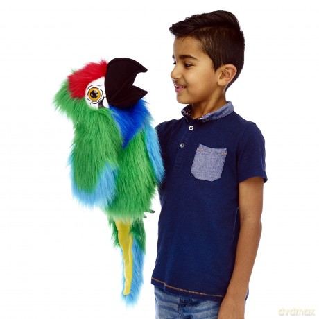 The Puppet Company - Large Birds - Military Macaw Hand Puppet