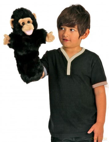 The Puppet Company - Long Sleeves - Chimp Hand Puppet