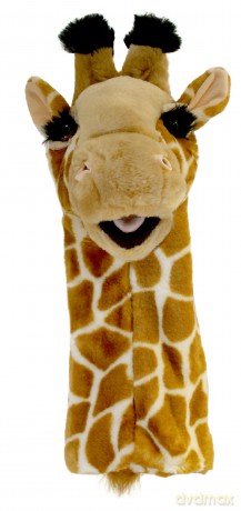 The Puppet Company - Long Sleeves - Giraffe Hand Puppet,38 cm