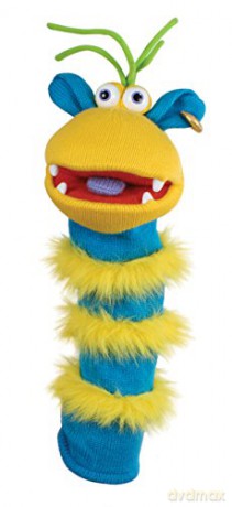 The Puppet Company - Sockettes - Ringo Hand Puppet,Assorted Colours,40 cm