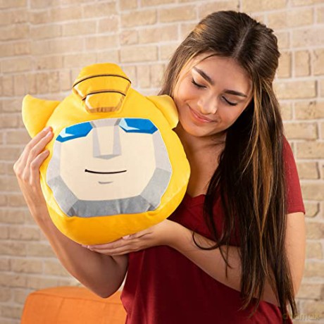 Tomy Plush - Mega Transformers Bumblebee | Soft and Huggable Collectible Plush Toy for Kids and Fans