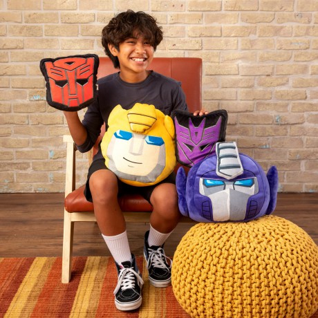 Tomy Plush - Mega Transformers Optimus Prime | Soft and Cuddly Collectible Plush Toy | Officially Licensed Transformers Merchandise