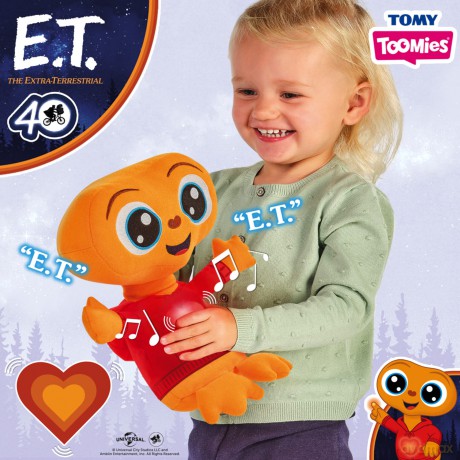 Tomy Toomies My Best Friend E.T. Special E.T. the Extra-Terrestrial 40th Anniversary Edition Interactive Talking Toy