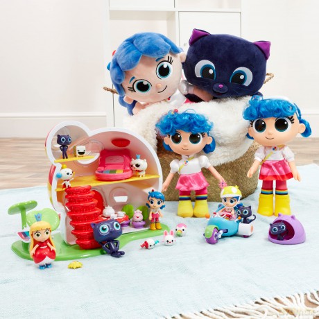 True and The Rainbow Kingdom Figurines - Bartleby and Wishes Cute and Colourful Collectables - Ages 3+, Yellow