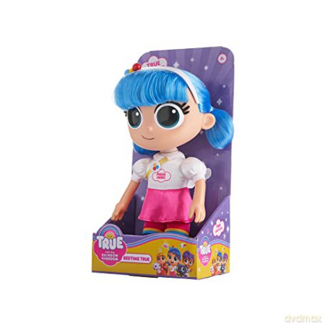 True and The Rainbow Kingdom Light up Doll with LED Lights - True 25cm Cute Colourful Doll - Night Light Plush Cuddly Toy - Ages 3+