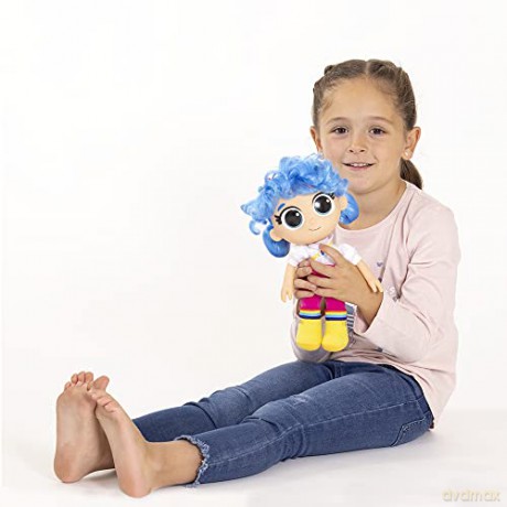True and The Rainbow Kingdom Light up Doll with LED Lights - True 25cm Cute Colourful Doll - Night Light Plush Cuddly Toy - Ages 3+