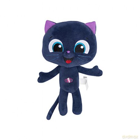 True and The Rainbow Kingdom Talking Musical Cuddly Plush Teddy - Bartleby Cute Soft Kitty Cat Toy for Children - Ages 3+