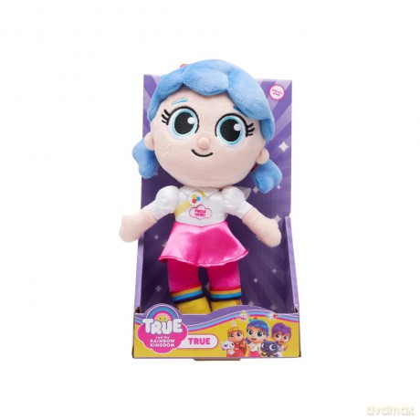 True and The Rainbow Kingdom Talking Musical Cuddly Plush Teddy - Main Character True Cute Soft Plush Toy for Children - Ages 3+