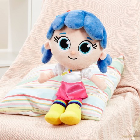 True and The Rainbow Kingdom Talking Musical Cuddly Plush Teddy - Main Character True Cute Soft Plush Toy for Children - Ages 3+