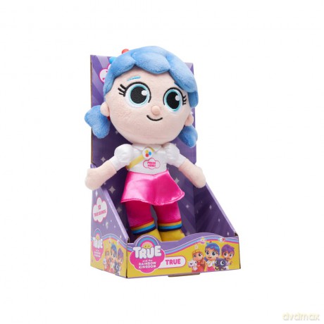 True and The Rainbow Kingdom Talking Musical Cuddly Plush Teddy - Main Character True Cute Soft Plush Toy for Children - Ages 3+