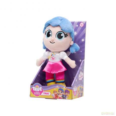 True and The Rainbow Kingdom Talking Musical Cuddly Plush Teddy - Main Character True Cute Soft Plush Toy for Children - Ages 3+