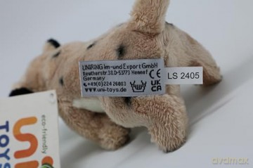 Uni-Toys - Meerkat - 14 cm (Height) - Plush Meerkat - Plush Toy, Cuddly Toy
