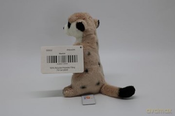 Uni-Toys - Meerkat - 14 cm (Height) - Plush Meerkat - Plush Toy, Cuddly Toy