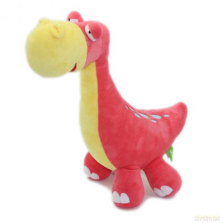 VACHICHI 35CM Cute Stuffed Animal Brontosaurus,Soft Toy Dinosaurs, Plush Toy Dinosaur, Kawaii Dino Plushies, Gifts for Birthday, Valentines Day Christmas, Pink Brontosaurus