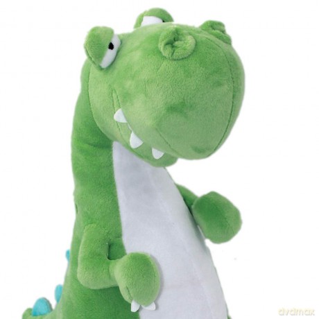VACHICHI Soft Toy Dinosaur Trex 35cm, Plush Toy Dinosaur, Cute Stuffed Animal T-rex, Dino Plushie, Gifts for Birthday, Valentines Day Chirstmas, 35CM Green T-Rex
