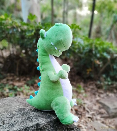 VACHICHI Soft Toy Dinosaur Trex 35cm, Plush Toy Dinosaur, Cute Stuffed Animal T-rex, Dino Plushie, Gifts for Birthday, Valentines Day Chirstmas, 35CM Green T-Rex